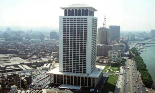 FILE – Headquarters of Egypt's Ministry of Foreign Affairs